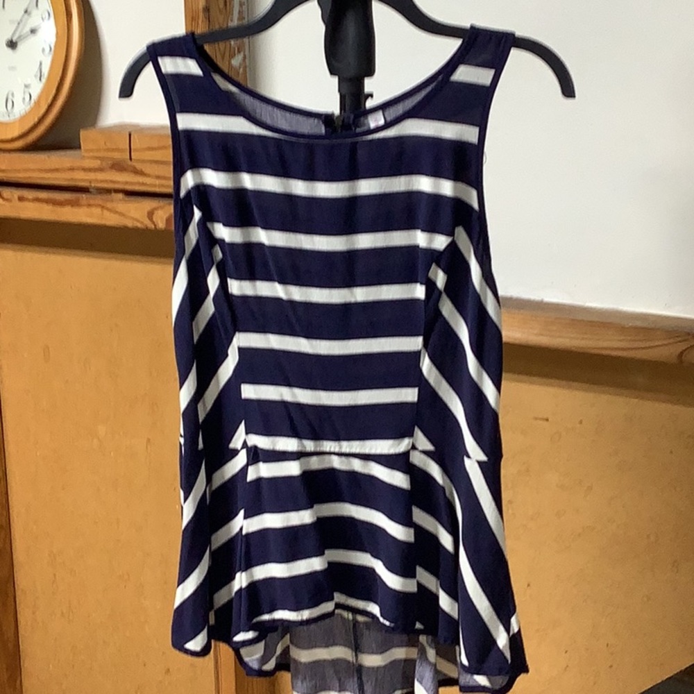 Xhilaration peplum top